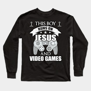 This  Runs And Video Games Gaming Long Sleeve T-Shirt